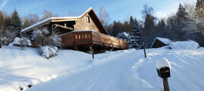 Chalet Avec Jacuzzi Prive, Vue Sur Les Vosges Belfahy Ngoại thất bức ảnh