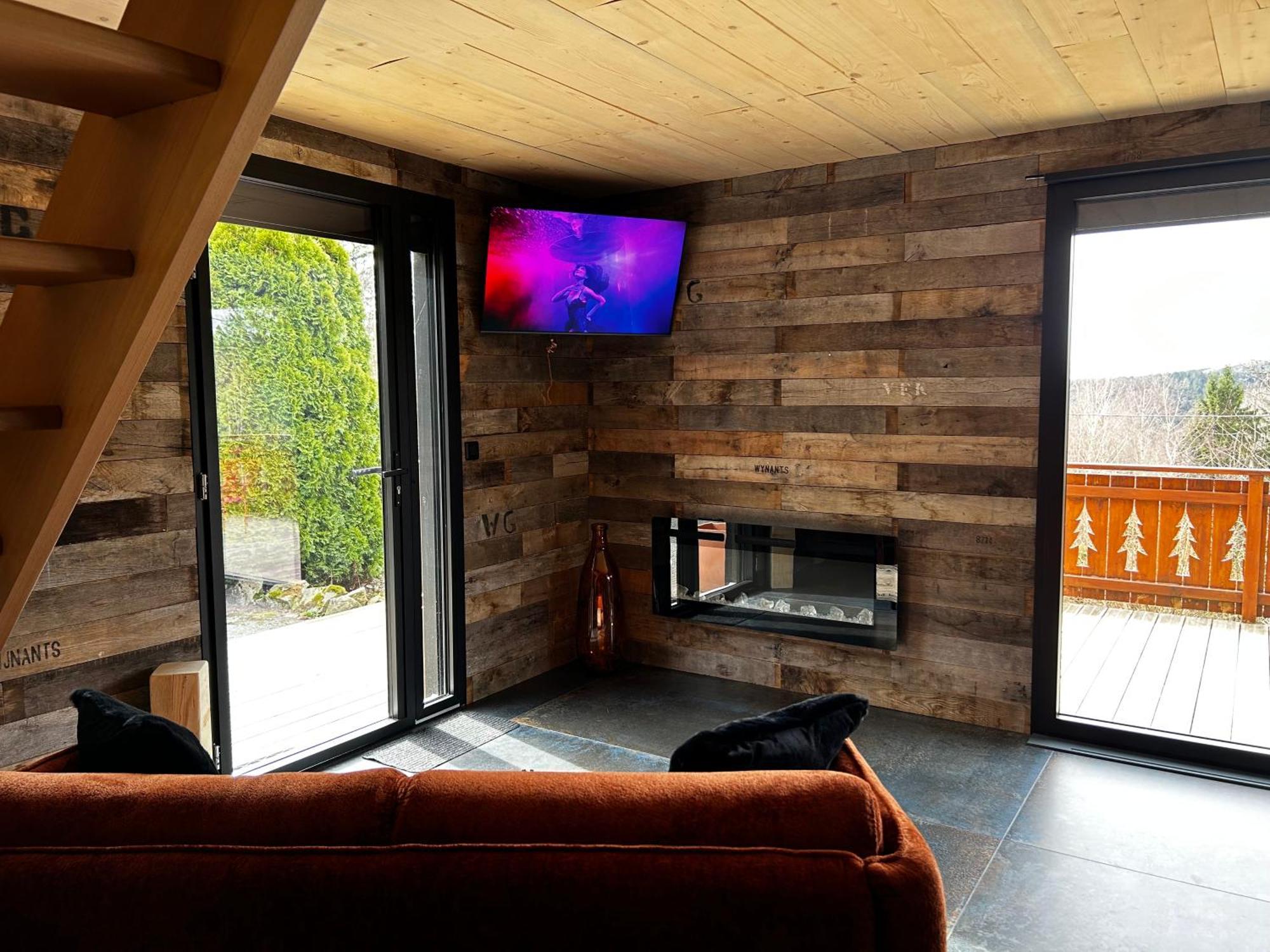 Chalet Avec Jacuzzi Prive, Vue Sur Les Vosges Belfahy Ngoại thất bức ảnh